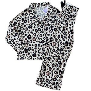 stars above Intimates Sleepwear Stars Above Womens Leopard